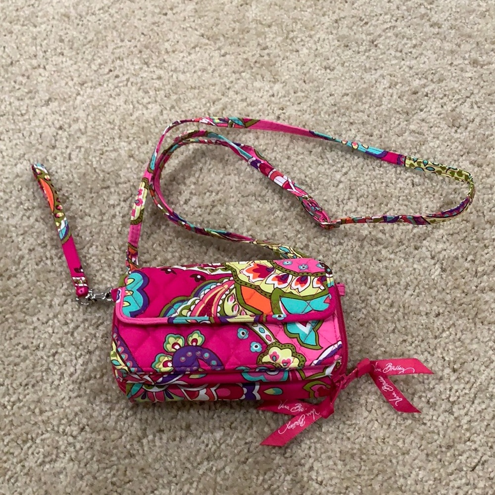 Vera Bradley wristlet/handbag/shoulder bag BNWOT